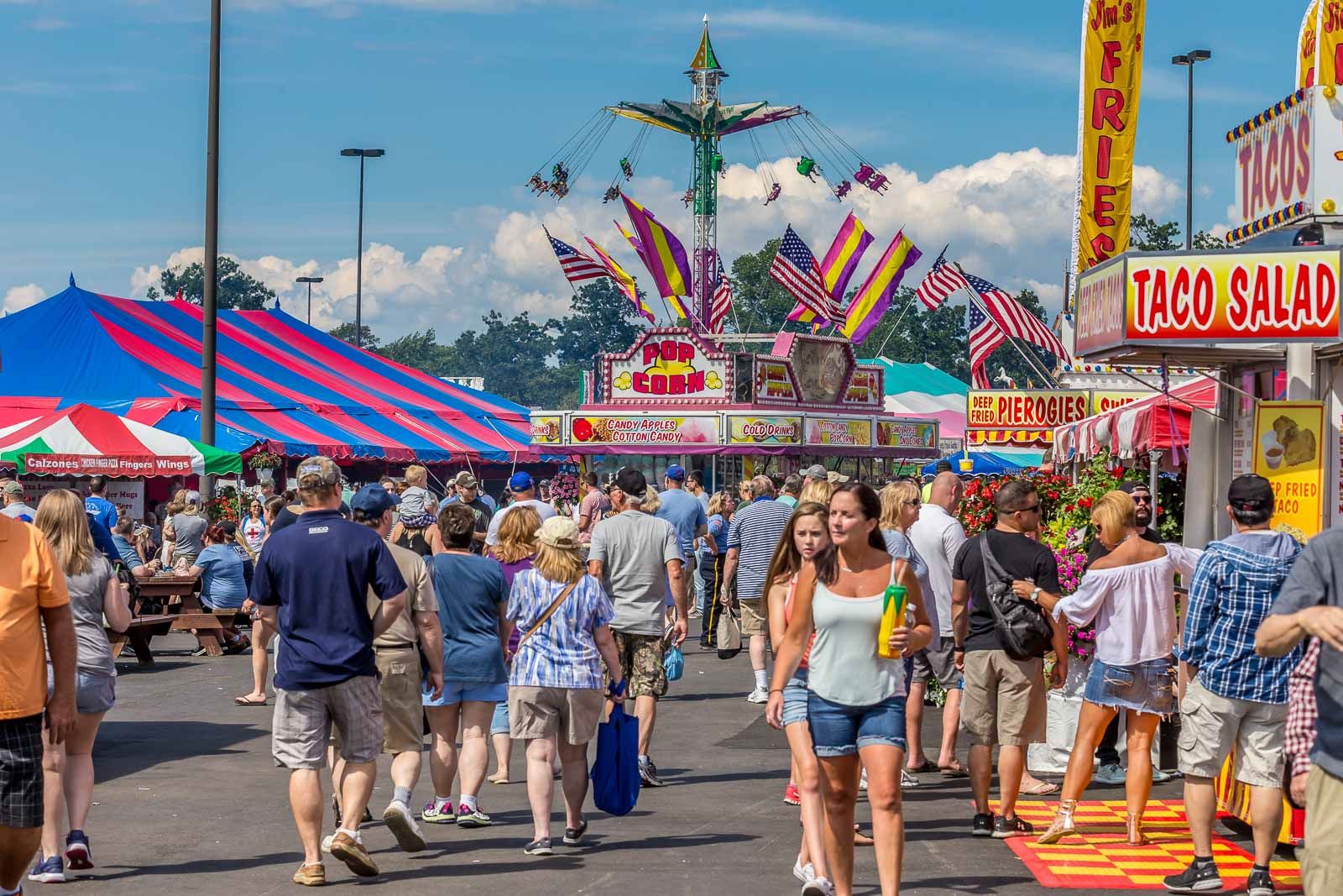 Smiles on Sunday at the Erie County Fair